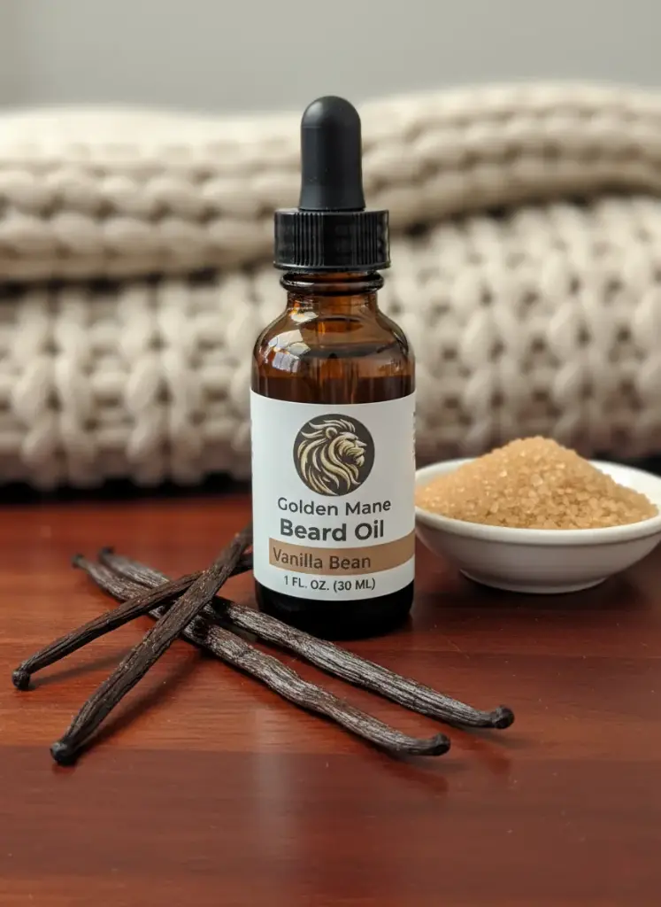 Golden Mane™ Vanilla Beard Oil