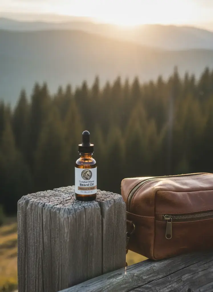 Golden Mane™ Rosemary + Peppermint Beard Oil