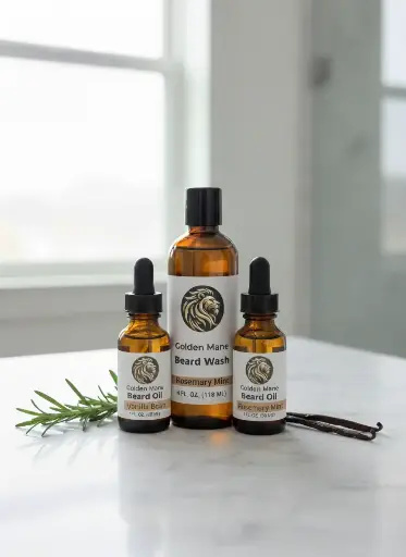 Golden Mane™ Classic Beard Bundle