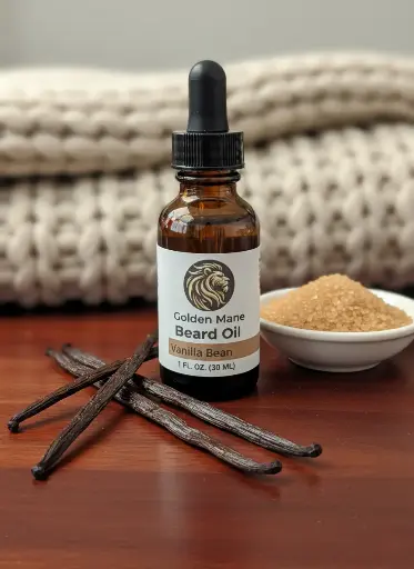 Golden Mane™ Vanilla Beard Oil